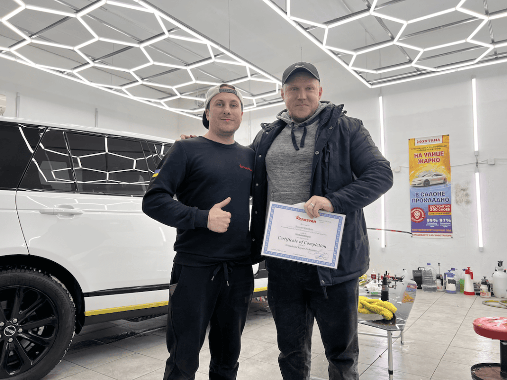 Обучение ремонту лобового стекла