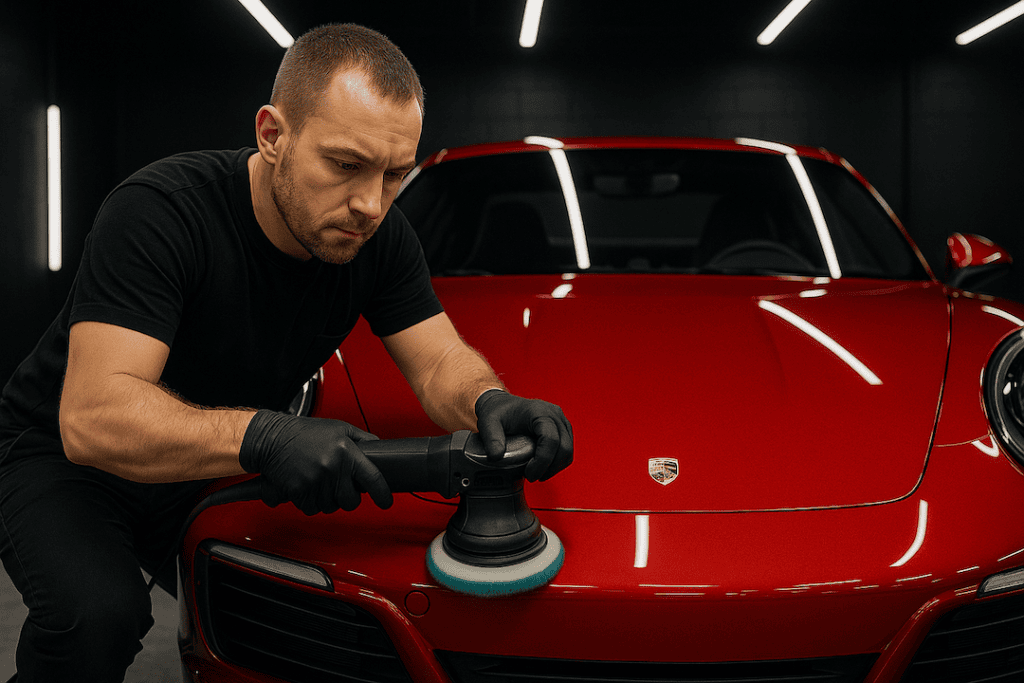 обучение полировке авто