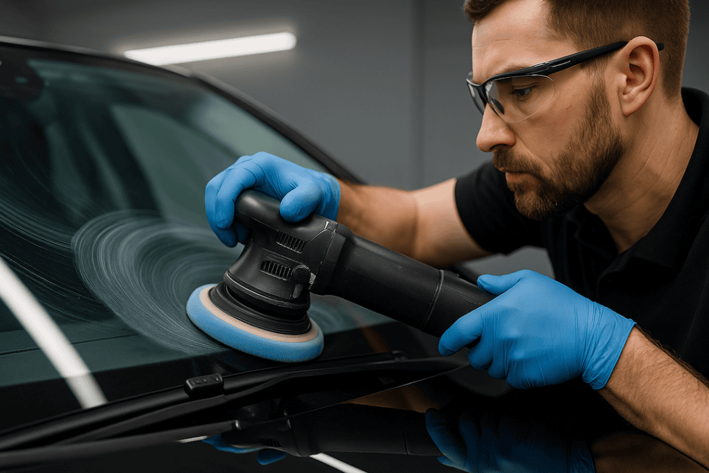 Полировка стекла обучение